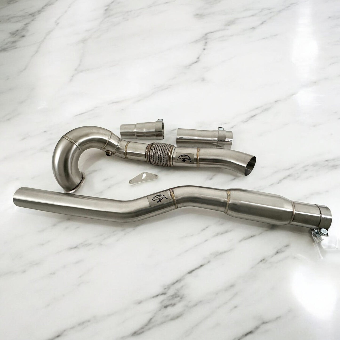 AWD 2.0T Audi 8V S3 & A3 Race Downpipe (Catless & Catted)-0