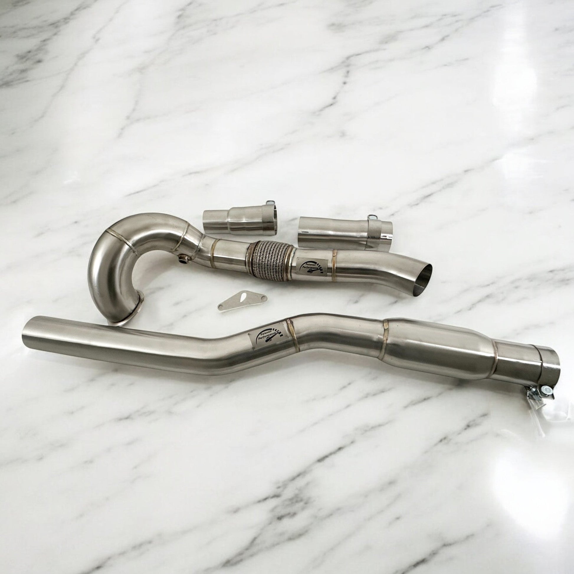 AWD 2.0T Audi 8V S3 & A3 Race Downpipe (Catless & Catted)-0