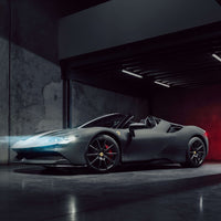 Professional Ferrari SF90 Spider hybrid supercar detailing service in Montréal & Laval by A&A Car Detailing.