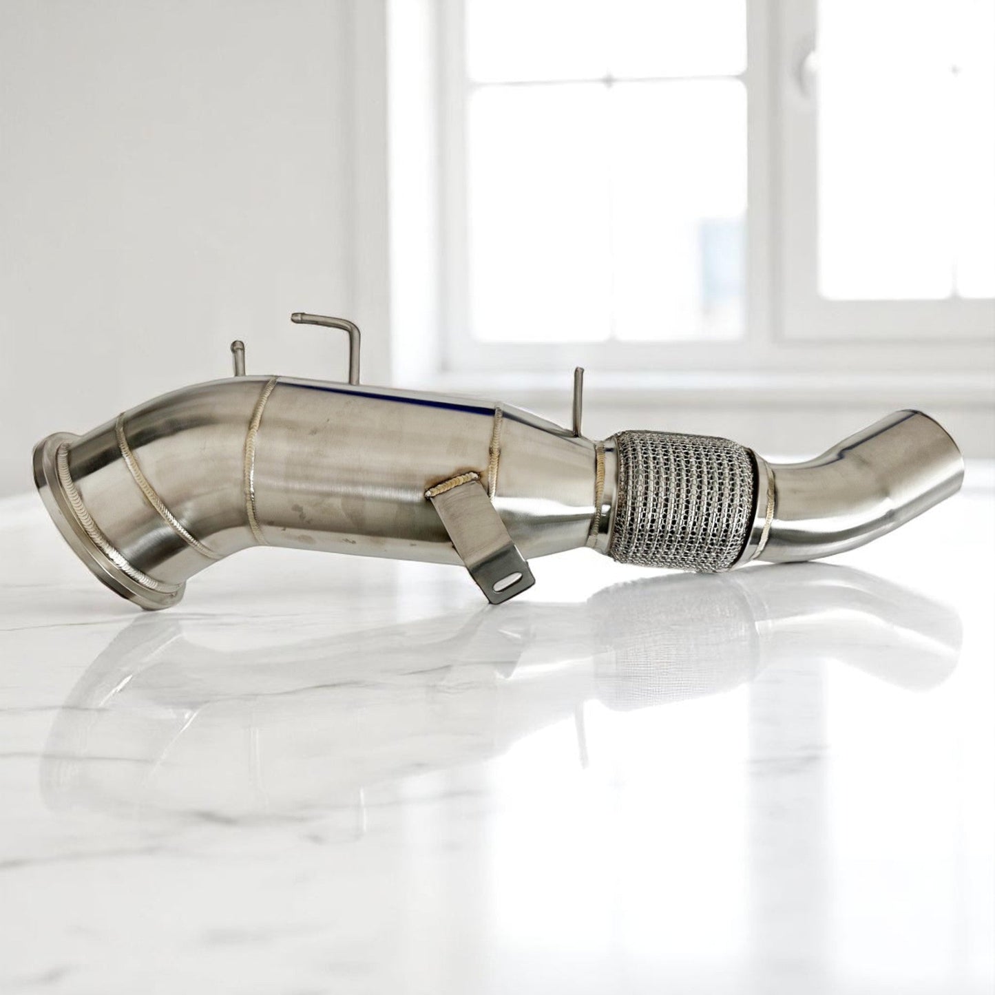5 Inch Gen3 BMW B58 Downpipe - 2025+ M340i / M440i/ 540i/ 740i/ X3/ X5/ X6/ X7-1