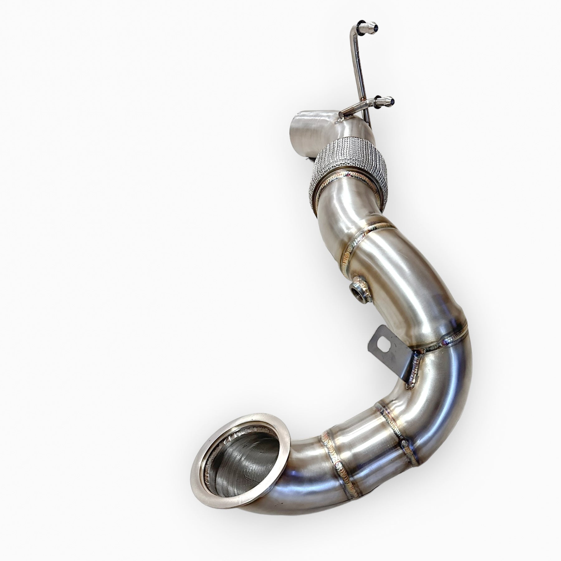 AWD 2.0T Audi 8V S3 & A3 Race Downpipe (Catless & Catted)-3
