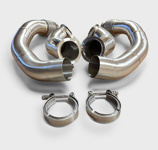 Premium BMW F90 M5 Downpipe & F91, F92, F93 BMW M8 Downpipe-1