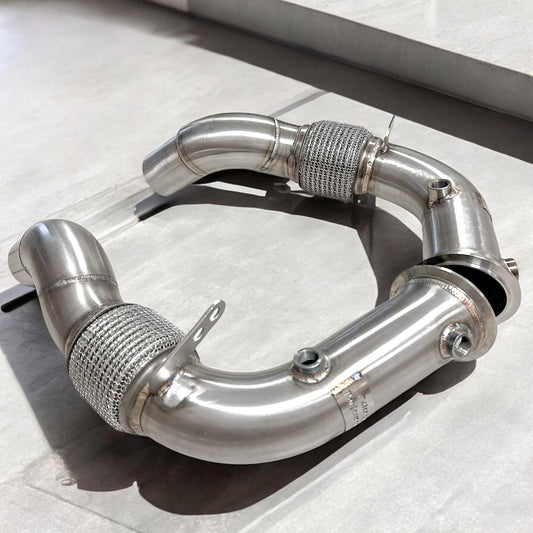 BMW F12/ F06/ F13 M6 & F10 M5 Race Downpipe (S63 Engine)-0