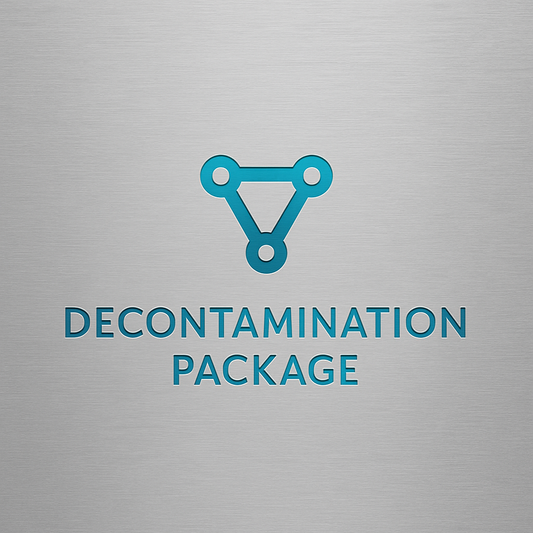 Decontamination Package car detailing logo for Montreal & Laval