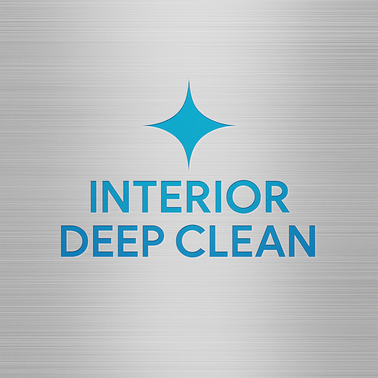 Interior Deep Clean car detailing package logo for Montreal and Laval